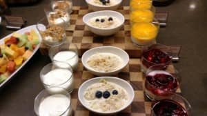 A healthy way to start the day...Fraser Suites Sydney buffet breakfast