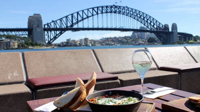 Breakfast with a view