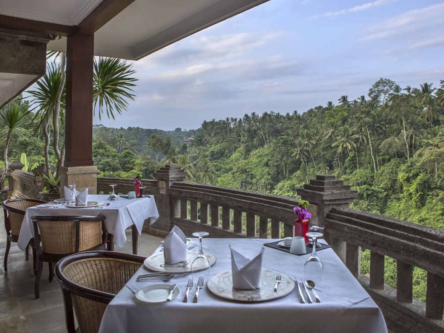 CasCades restaurant at Viceroy Bali, Ubud, Bali, Indonesia